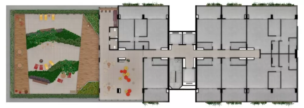 Apartamento, 1 quarto, 112 m² - Foto 1