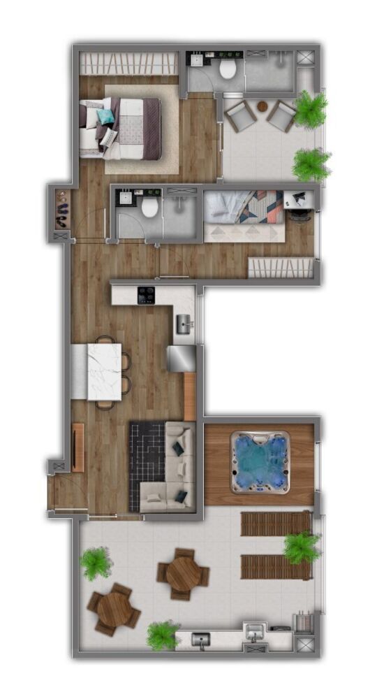 Apartamento, 2 quartos, 44 m² - Foto 30