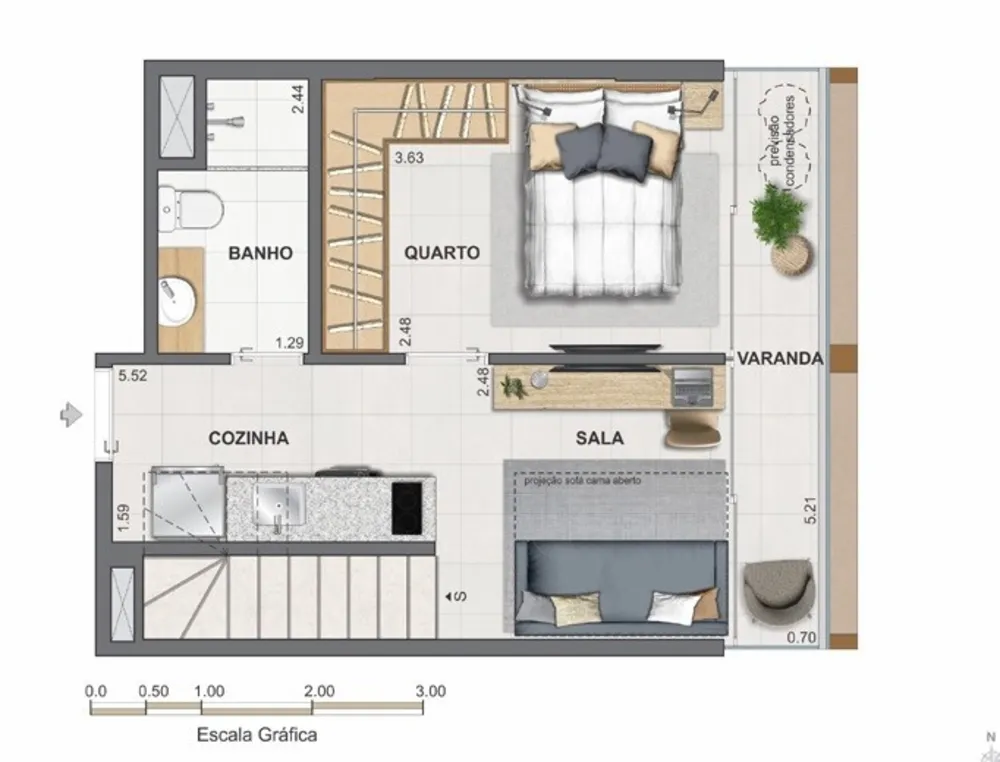Apartamento, 2 quartos, 73 m² - Foto 32
