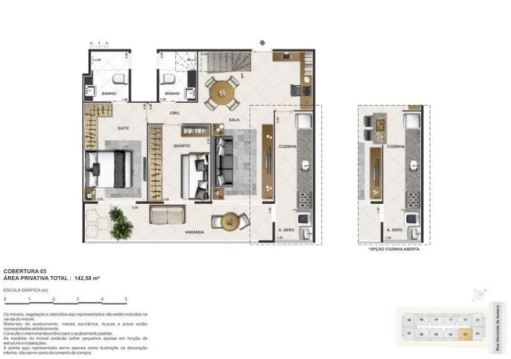 Cobertura, 2 quartos, 139 m² - Foto 32