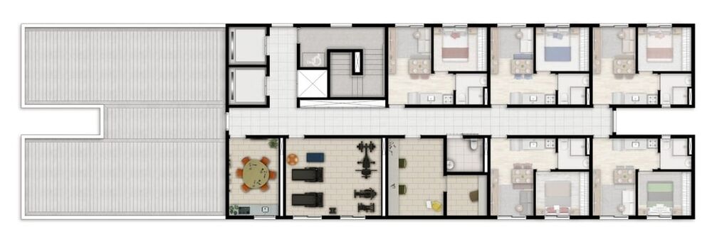 Apartamento, 1 quarto, 26 m² - Foto 5