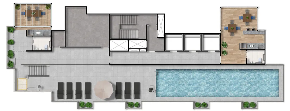 Apartamento, 1 quarto, 35 m² - Foto 9