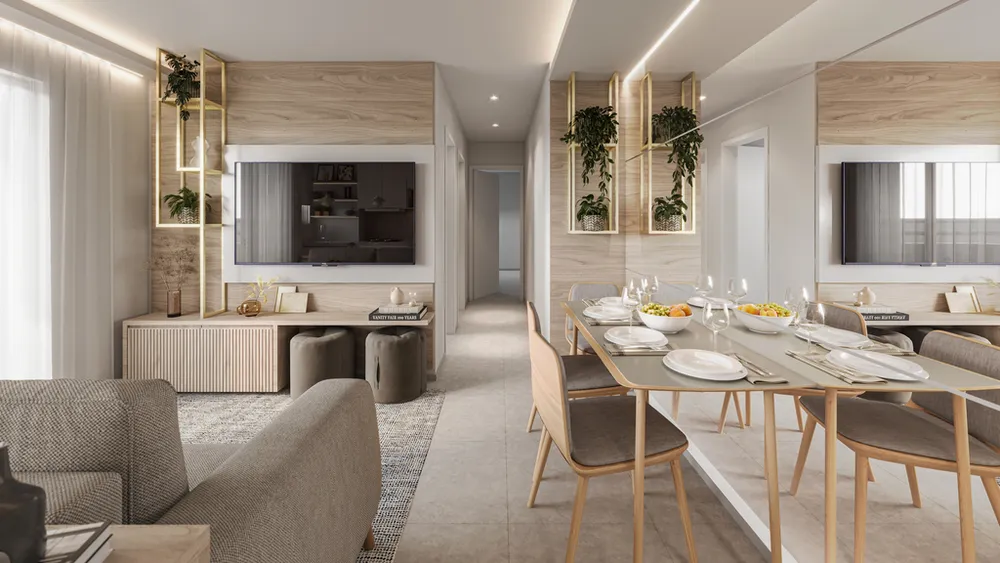 Apartamento, 3 quartos, 62 m² - Foto 2