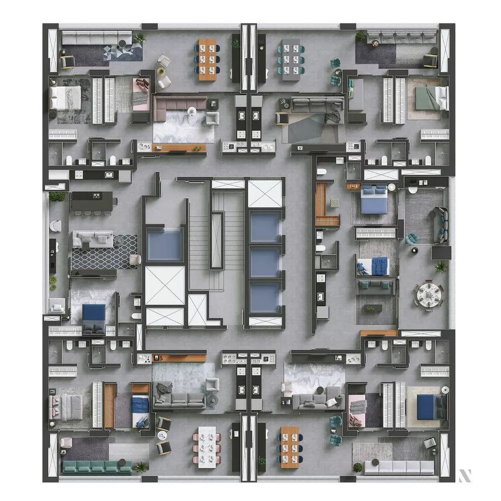 Apartamento, 1 quarto, 39 m² - Foto 8
