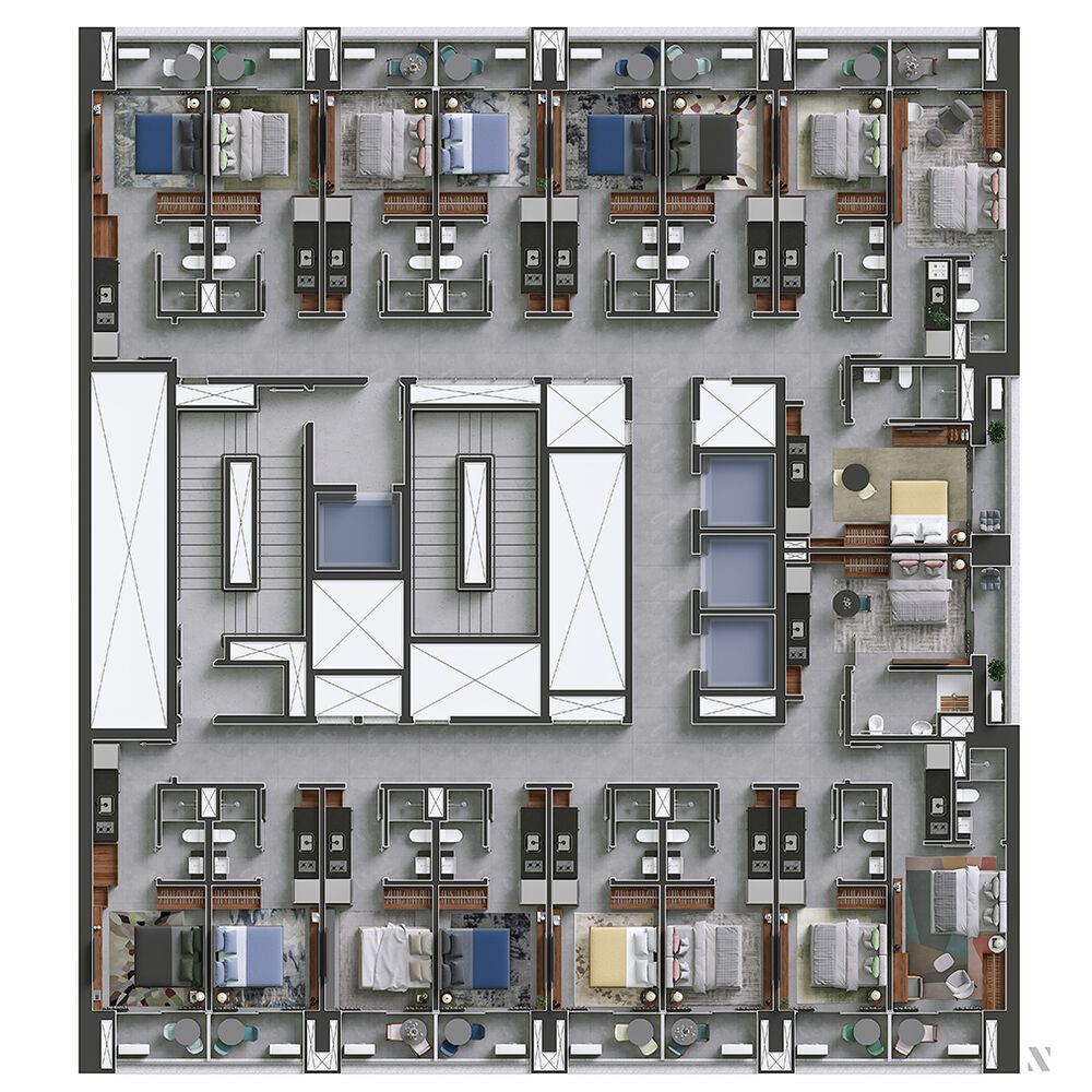 Apartamento, 1 quarto, 39 m² - Foto 15