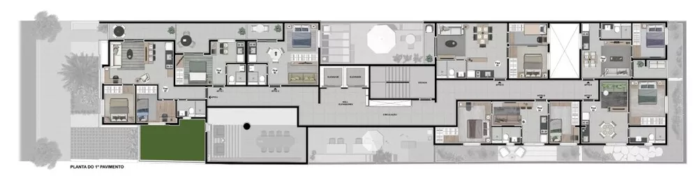 Apartamento, 1 quarto, 54 m² - Foto 13