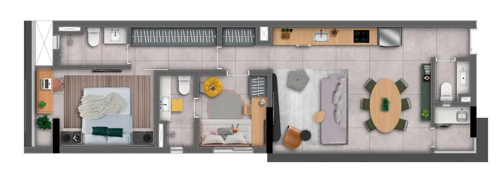 Apartamento, 2 quartos, 68 m² - Foto 24