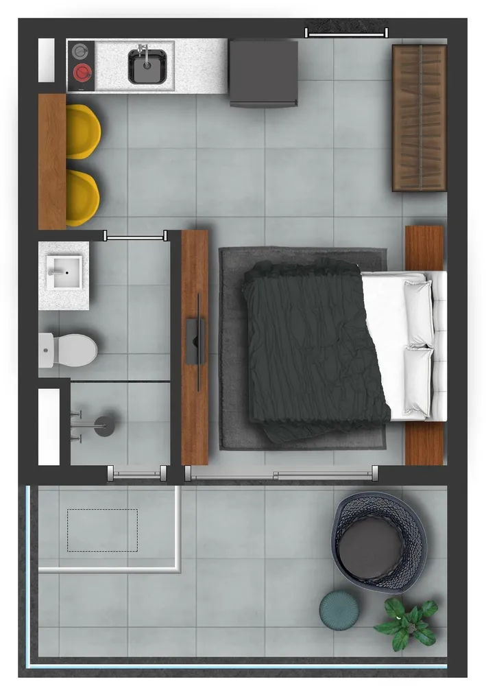 Apartamento, 3 quartos, 63 m² - Foto 10