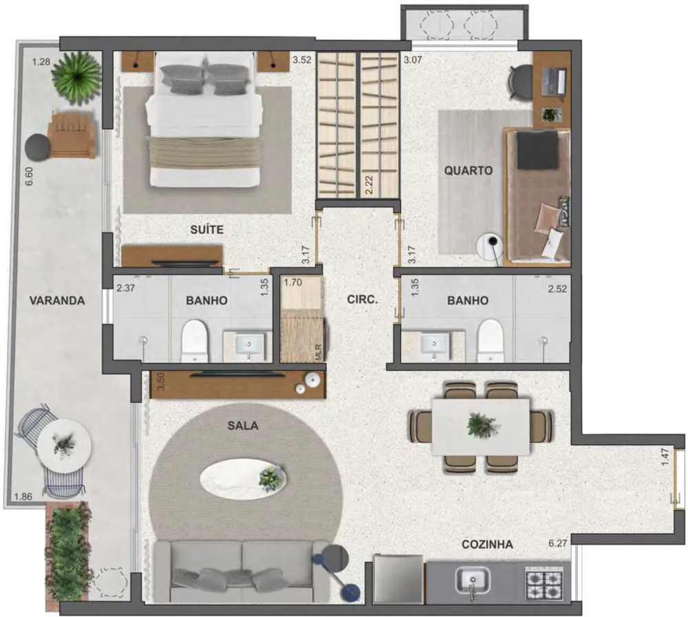Apartamento, 1 quarto, 41 m² - Foto 22