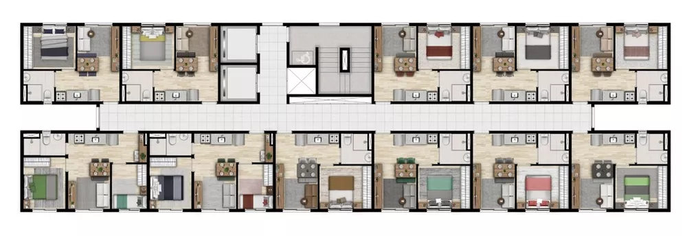 Apartamento, 2 quartos, 32 m² - Foto 18
