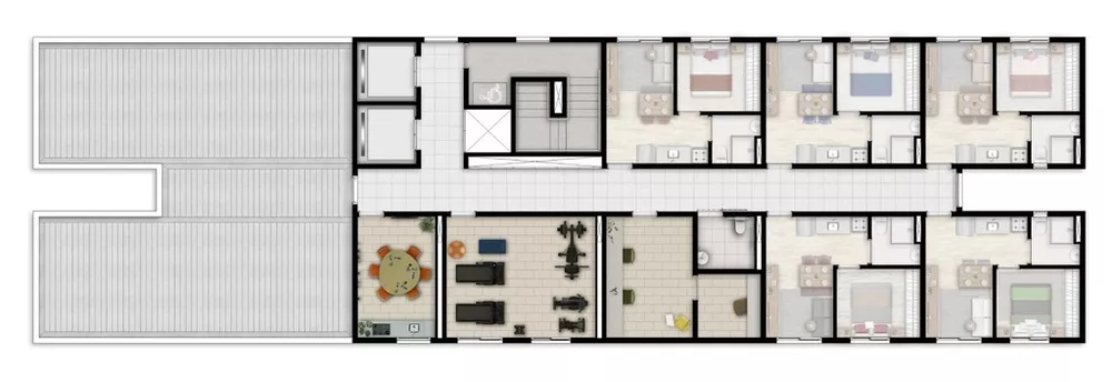 Apartamento, 2 quartos, 32 m² - Foto 12