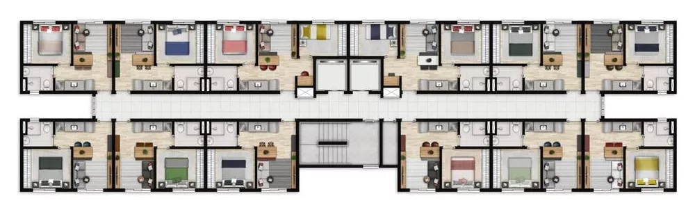 Apartamento, 1 quarto, 24 m² - Foto 19