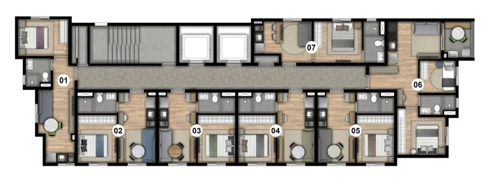 Apartamento, 2 quartos, 41 m² - Foto 2
