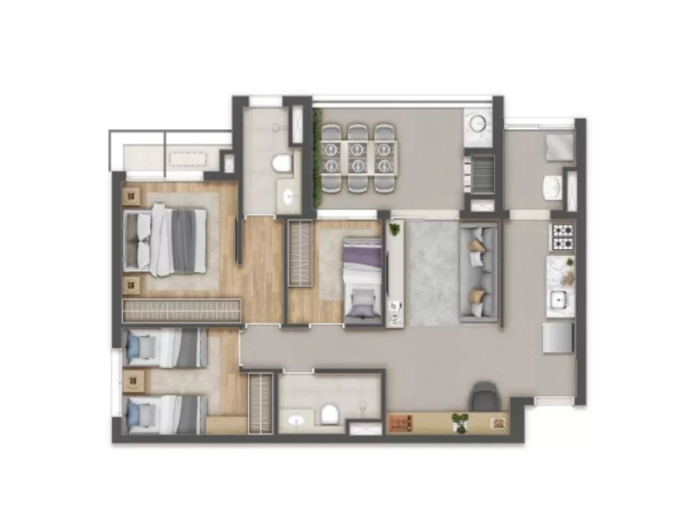 Apartamento, 1 quarto, 38 m² - Foto 15