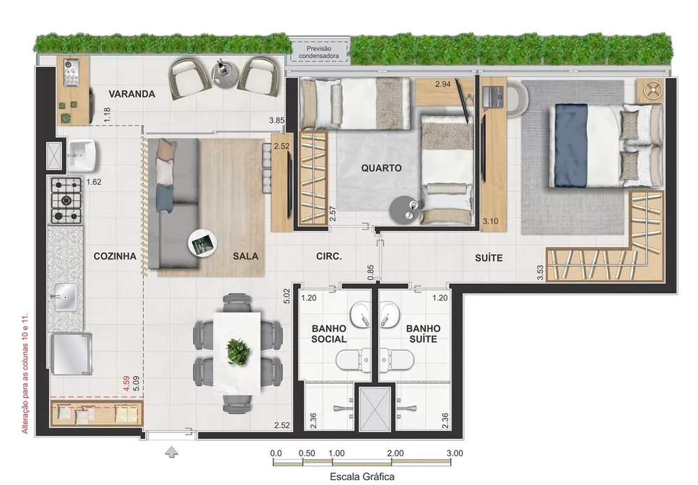 Cobertura, 2 quartos, 118 m² - Foto 54