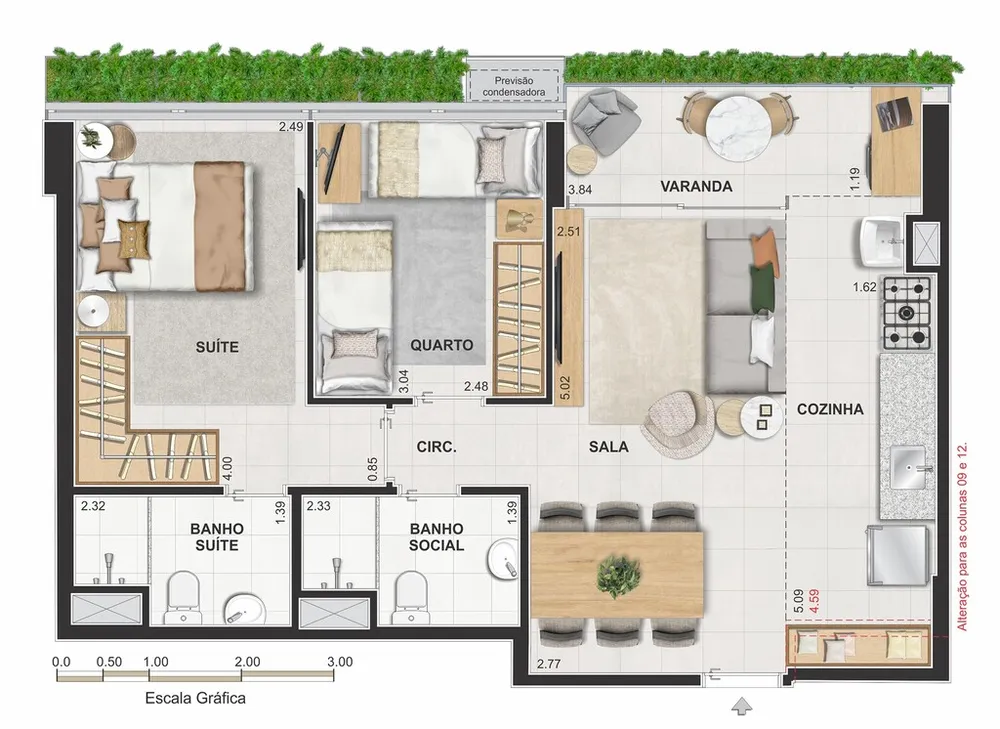 Cobertura, 2 quartos, 118 m² - Foto 53