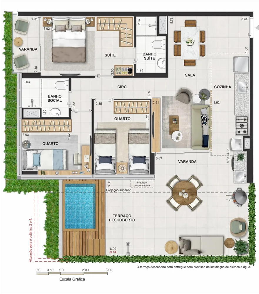 Cobertura, 2 quartos, 118 m² - Foto 57