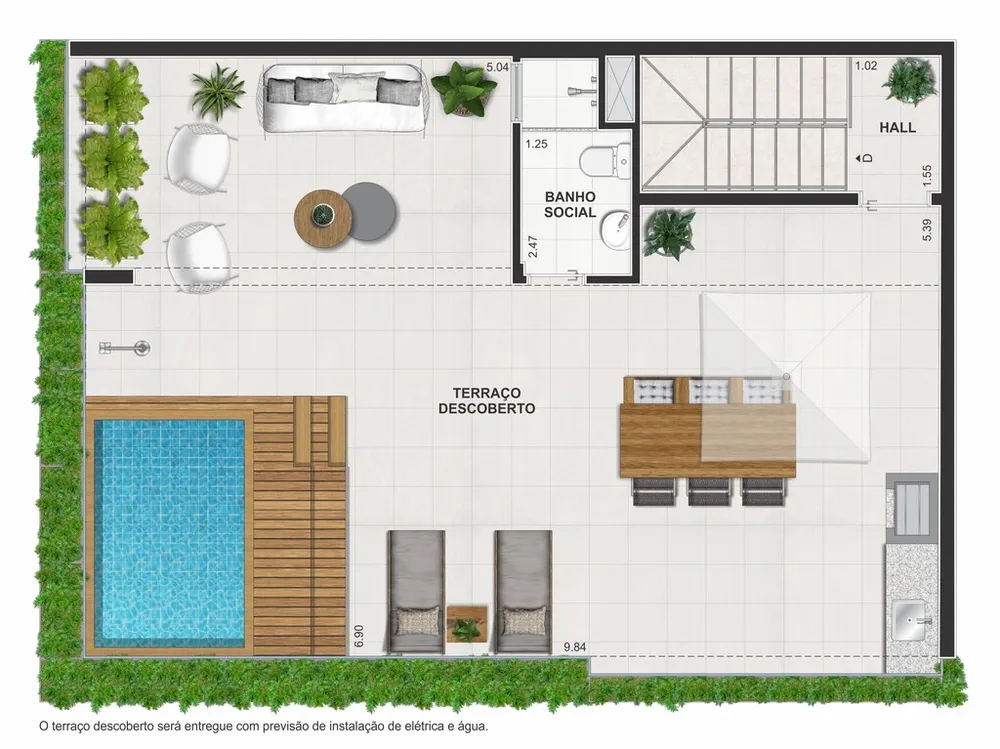 Cobertura, 2 quartos, 118 m² - Foto 64
