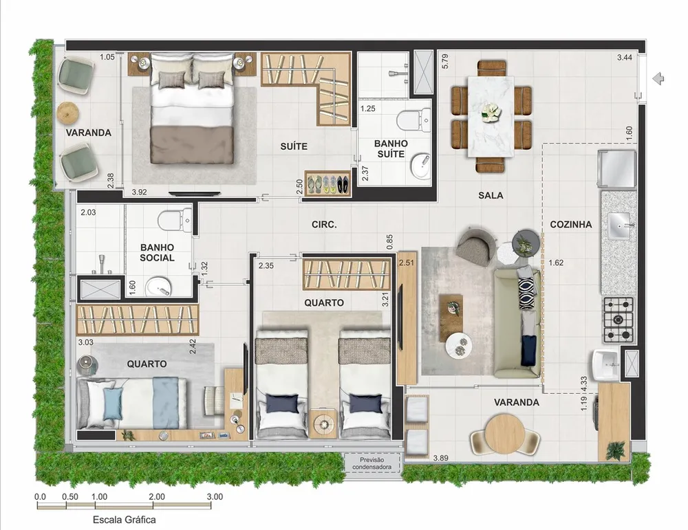 Cobertura, 2 quartos, 118 m² - Foto 55