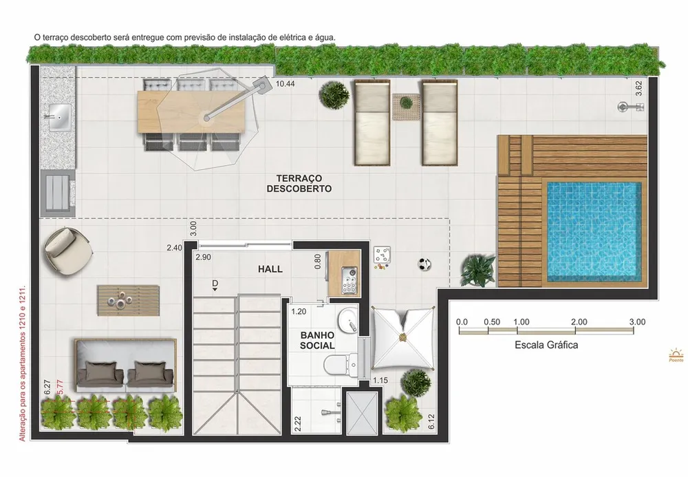 Cobertura, 2 quartos, 118 m² - Foto 61