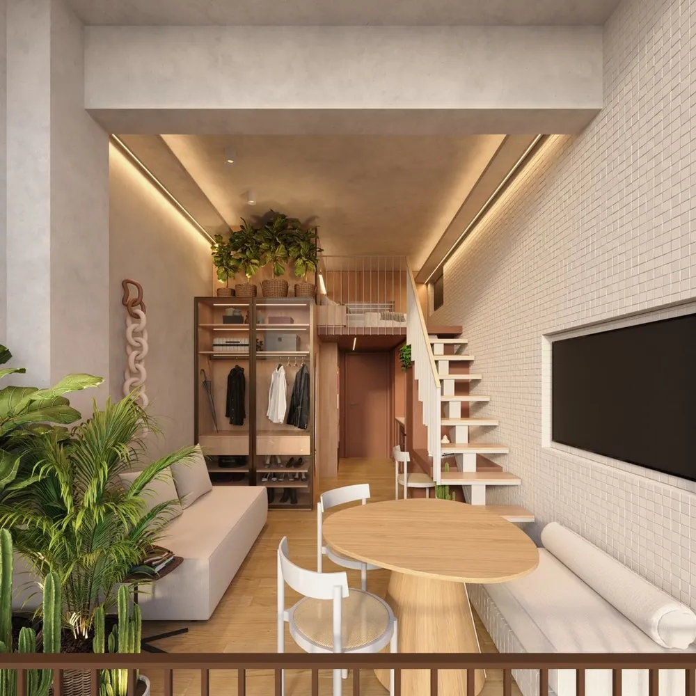 Apartamento, 1 quarto, 25 m² - Foto 3