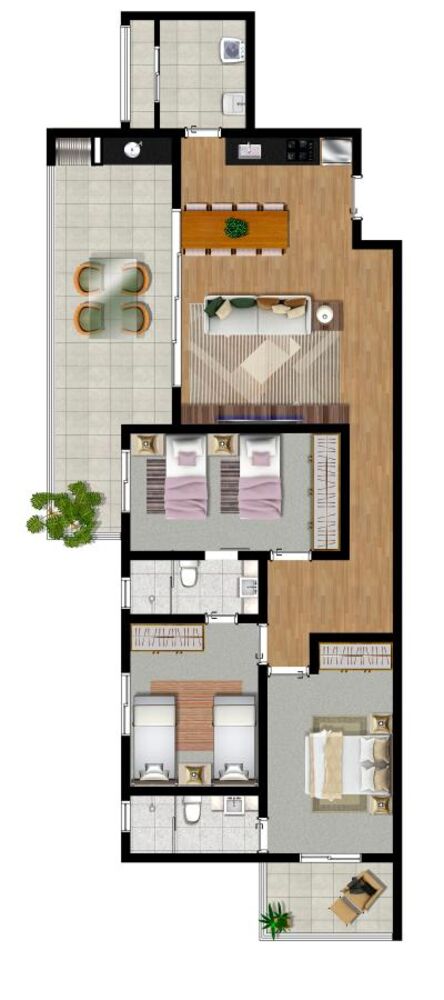 Apartamento, 3 quartos, 116 m² - Foto 5