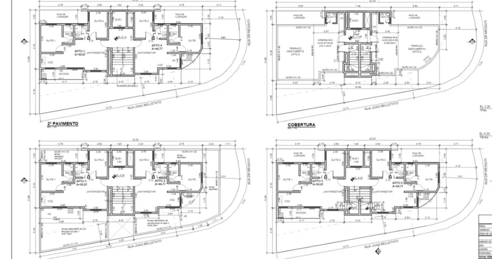 Apartamento à venda com 2 quartos, 45m² - Foto 2