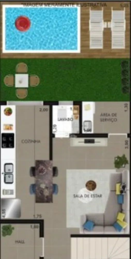 Casa, 2 quartos, 96 m² - Foto 8