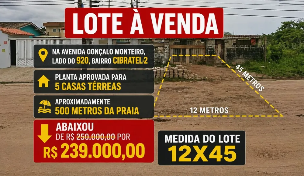 Terreno, 600 m² - Foto 1