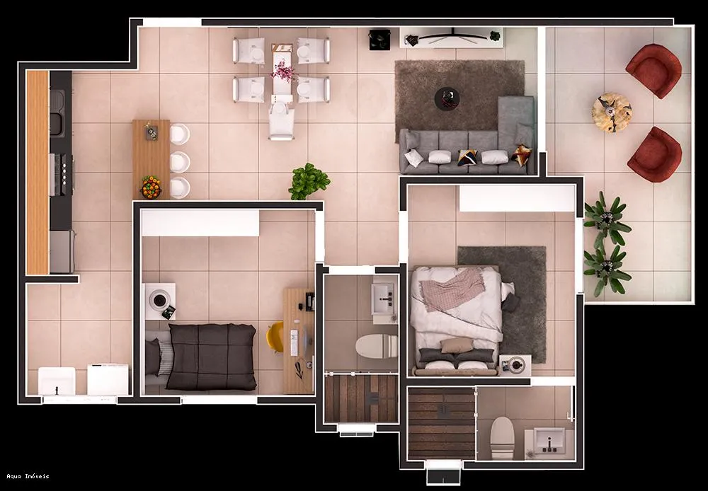 Apartamento, 2 quartos, 60 m² - Foto 10