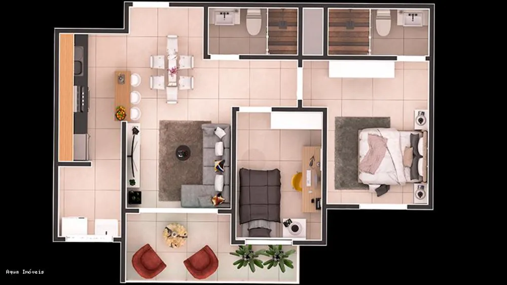 Apartamento, 2 quartos, 60 m² - Foto 11