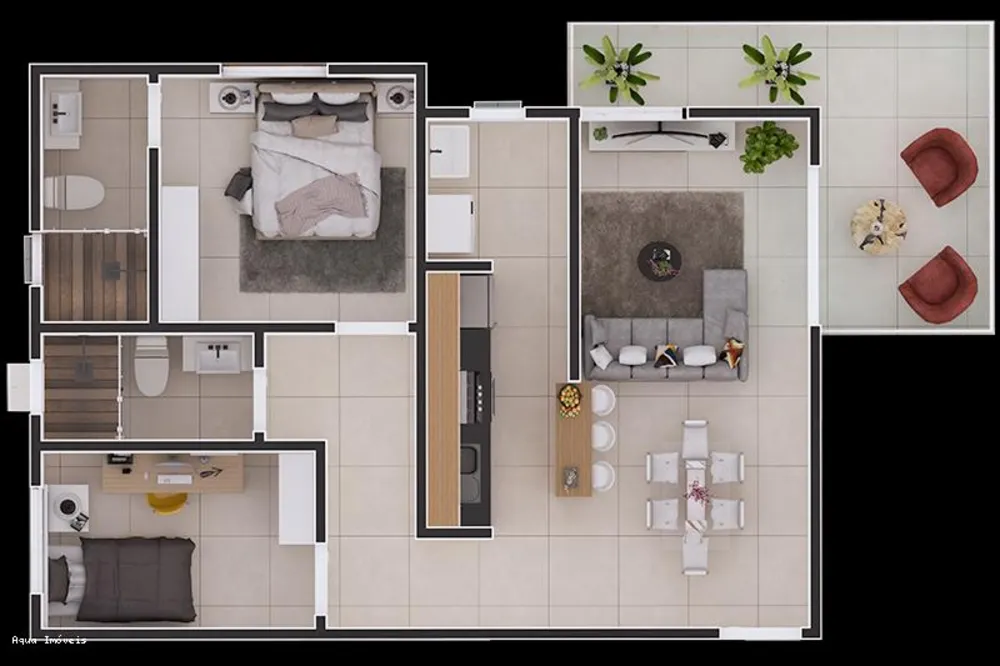 Apartamento, 2 quartos, 60 m² - Foto 13