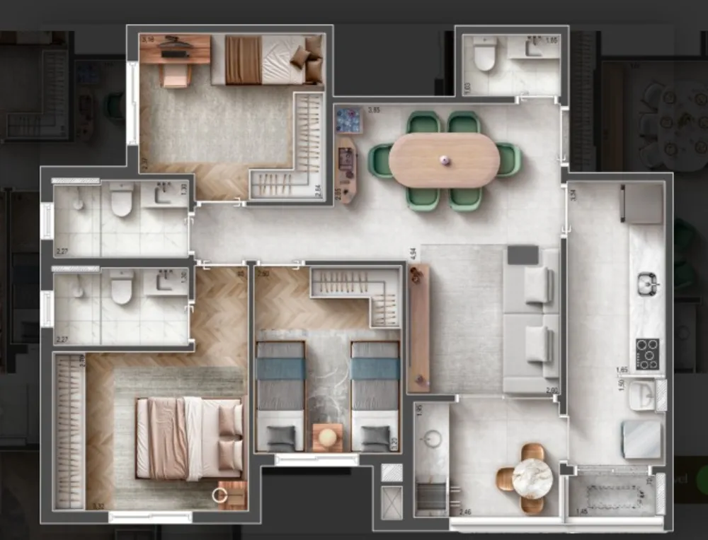 Apartamento, 3 quartos, 79 m² - Foto 16