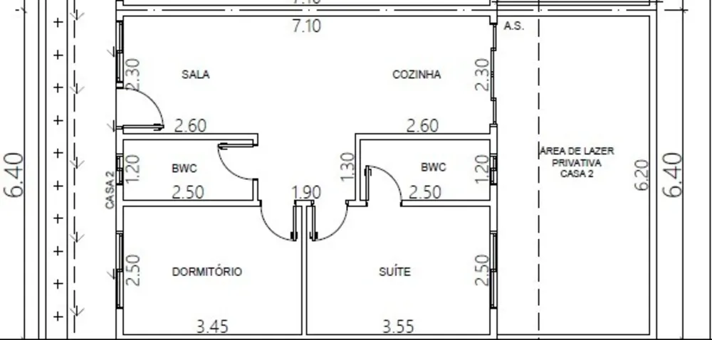Casa, 2 quartos - Foto 3