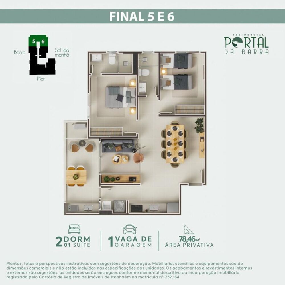 Apartamento, 2 quartos, 71 m² - Foto 13