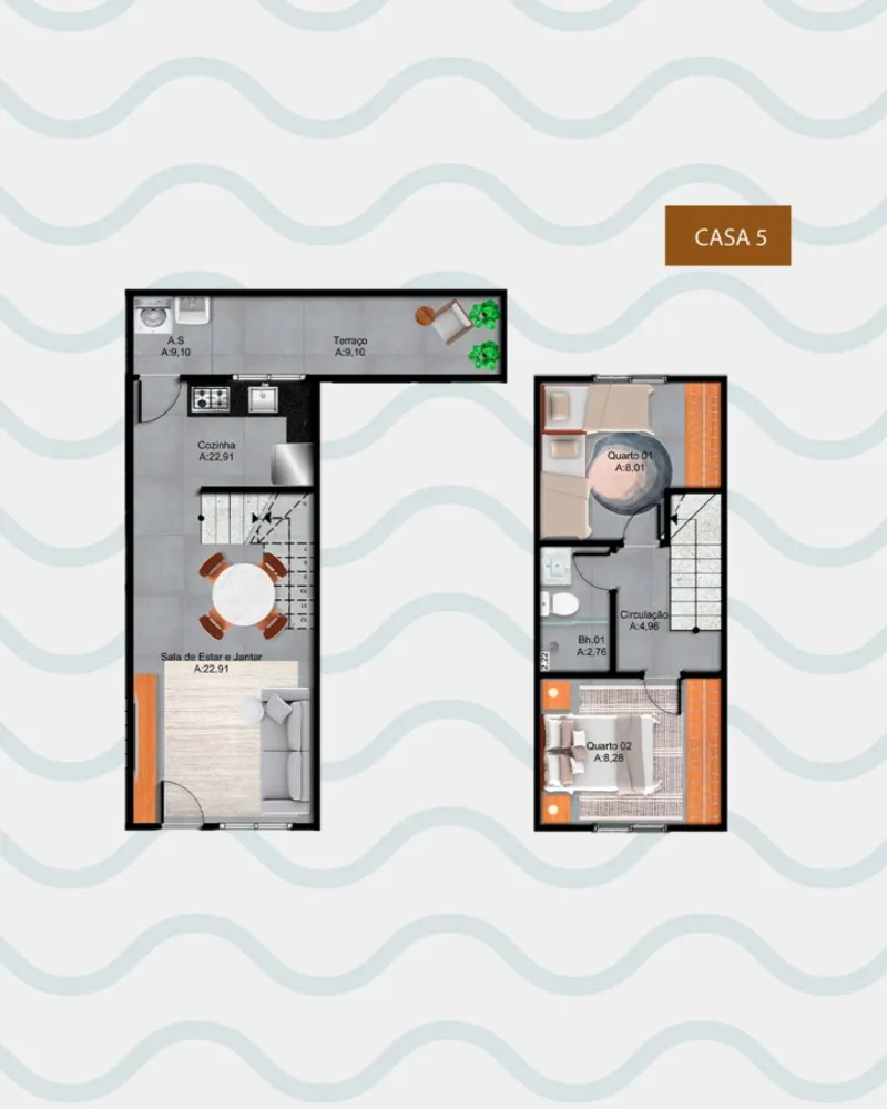 Apartamento, 2 quartos, 54 m² - Foto 6