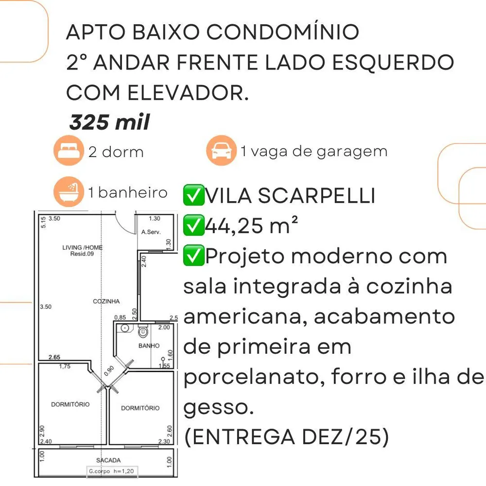 Apartamento, 2 quartos, 47 m² - Foto 5