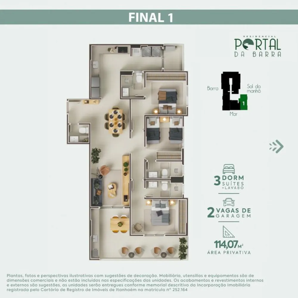 Apartamento, 3 quartos, 114 m² - Foto 14