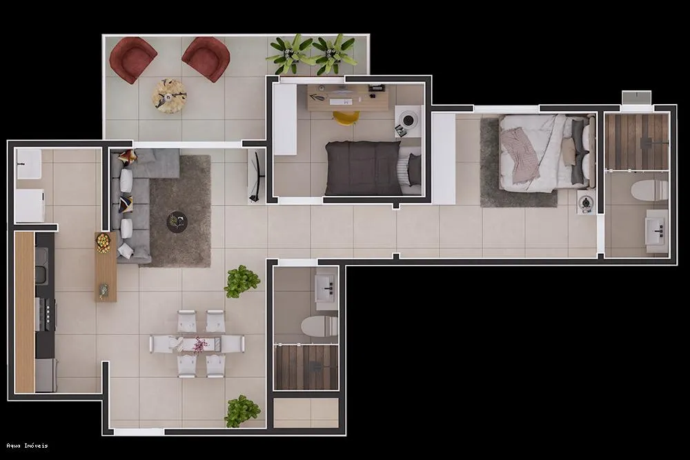 Apartamento, 1 quarto, 52 m² - Foto 11