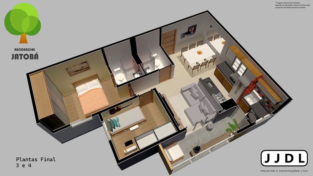 Apartamento, 2 quartos, 55 m² - Foto 7