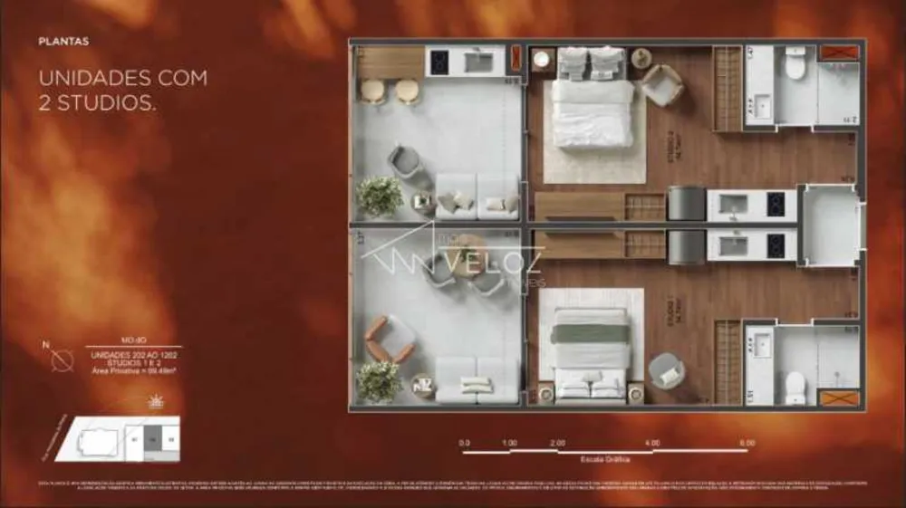 Apartamento, 2 quartos, 99 m² - Foto 1