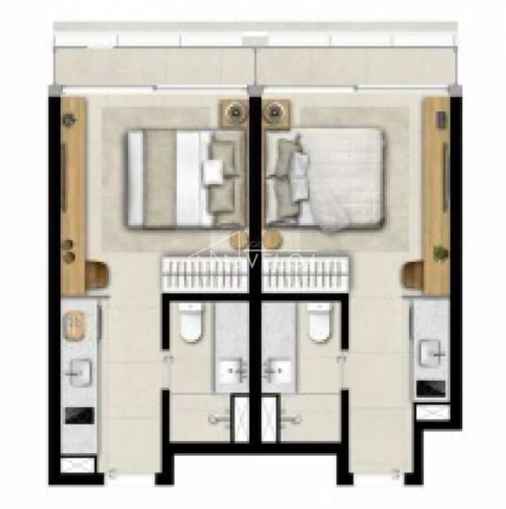 Apartamento, 1 quarto, 34 m² - Foto 18