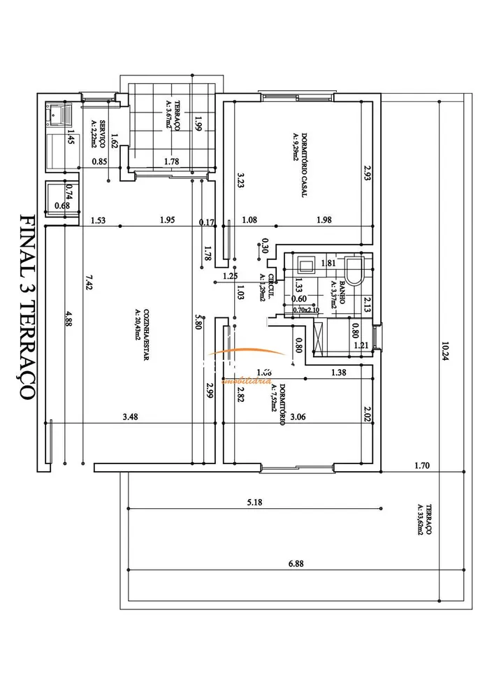 Apartamento, 2 quartos, 56 m² - Foto 5