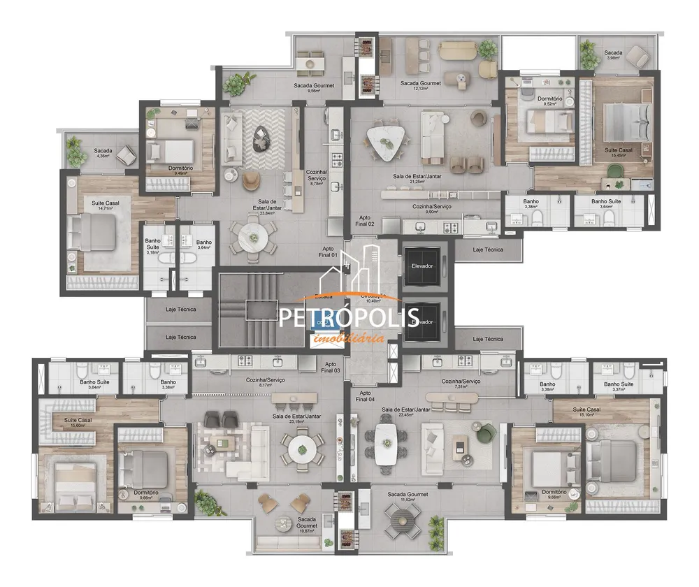 Apartamento, 2 quartos, 86 m² - Foto 14