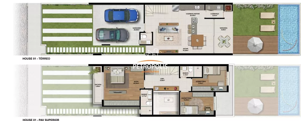 Sobrado à venda com 3 quartos, 160m² - Foto 8