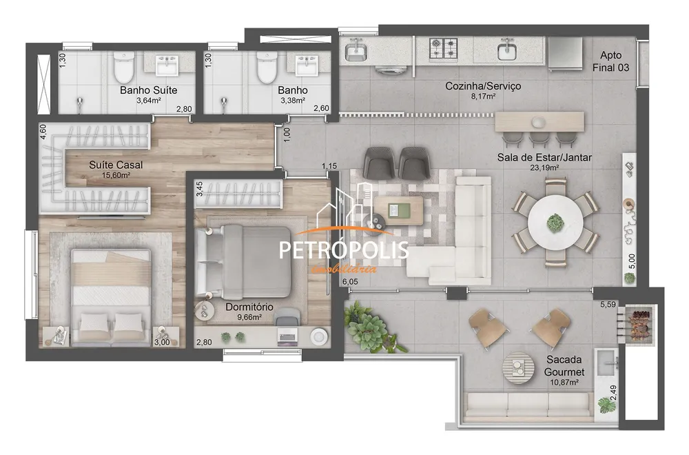 Apartamento, 2 quartos, 92 m² - Foto 16