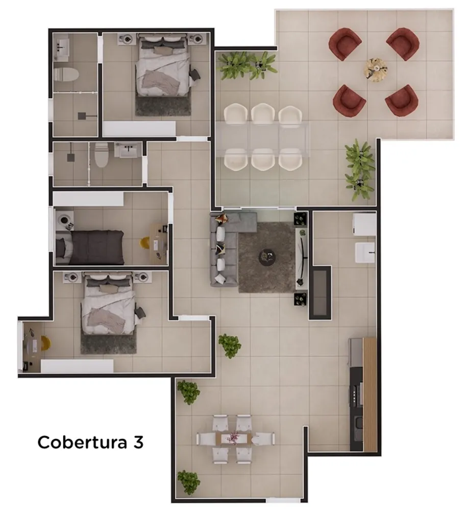 Apartamento, 2 quartos, 67 m² - Foto 8