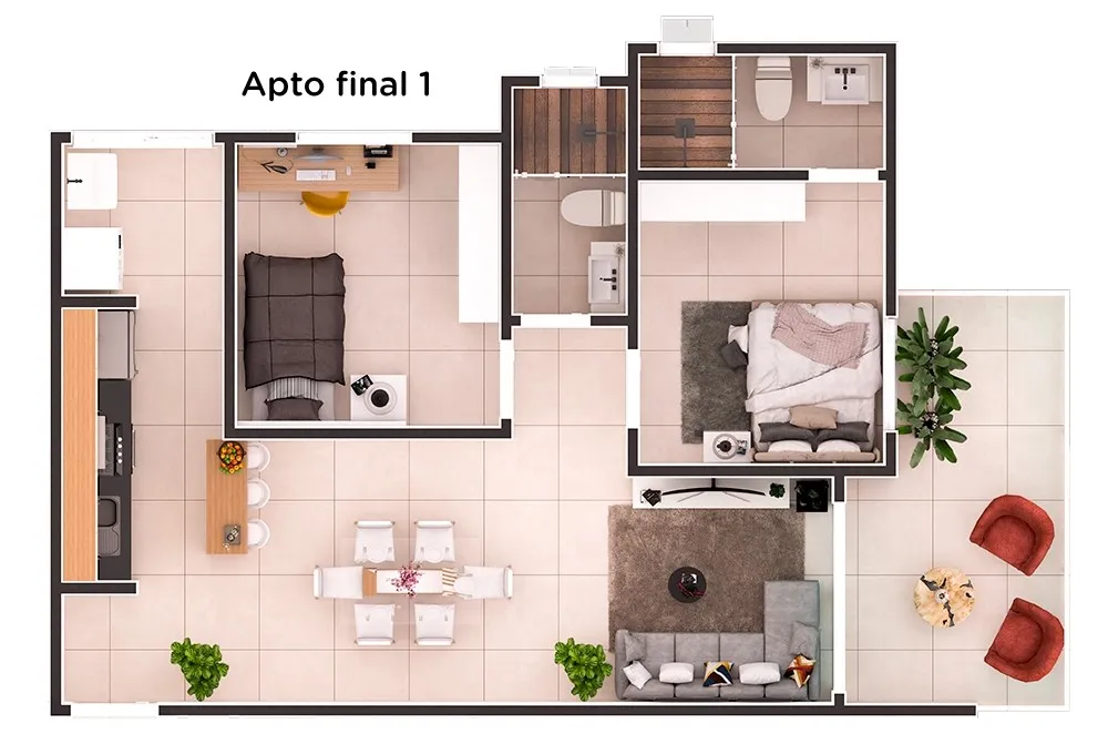 Apartamento, 2 quartos, 67 m² - Foto 11