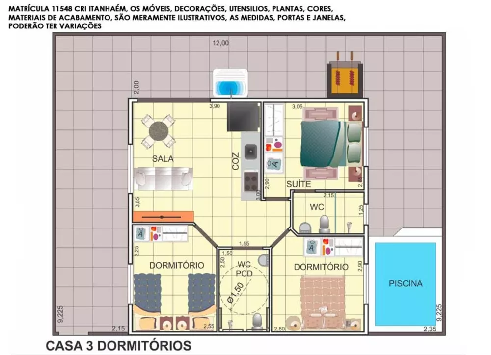 Casa à venda com 1 quarto, 48m² - Foto 4