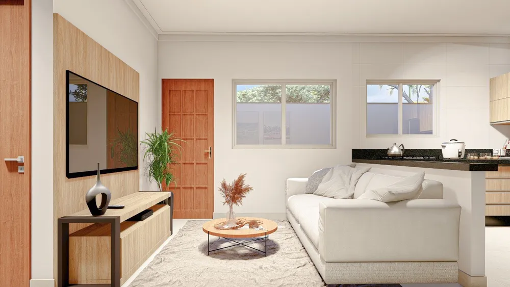 Casa, 2 quartos, 54 m² - Foto 5